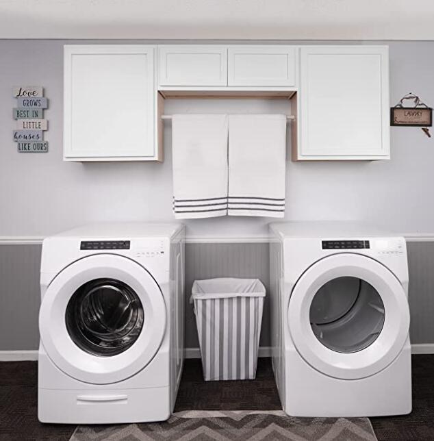 wall cabinets in laundry room to save space
