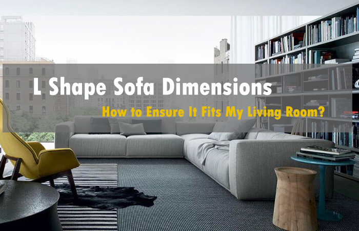 dimensions of standard l shape sofa