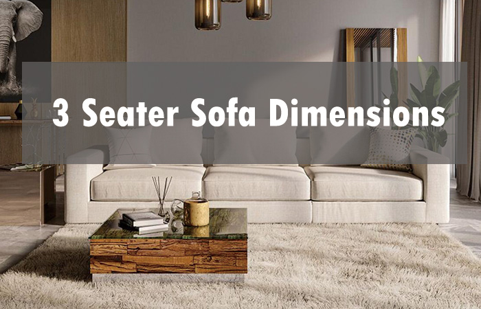 3 seater sofa dimensions