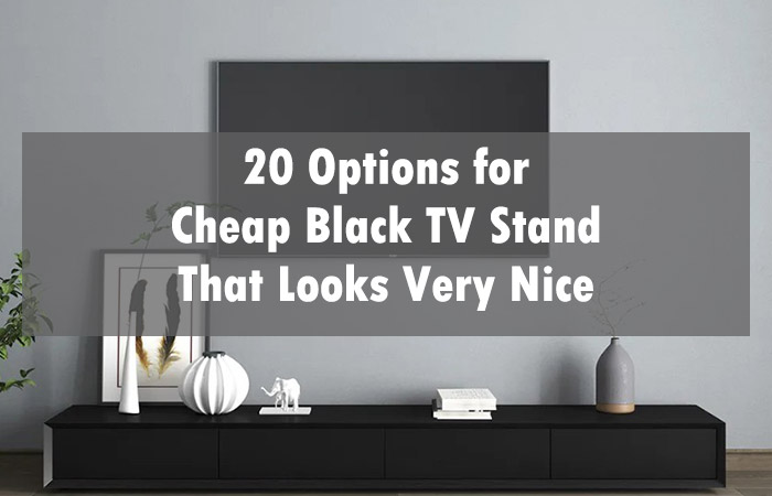 how to find your best cheap black tv stand