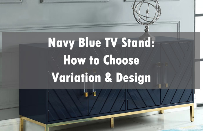 best navy blue tv stand for living room