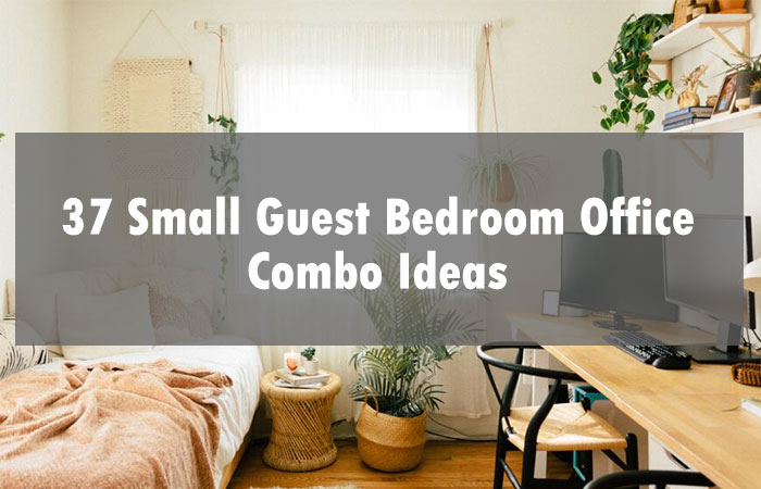 small guest bedroom office combo ideas